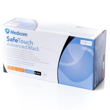 Перчатки Medicom (SafeTouch) Advanced black Перчатки Medicom (SafeTouch) Advanced black